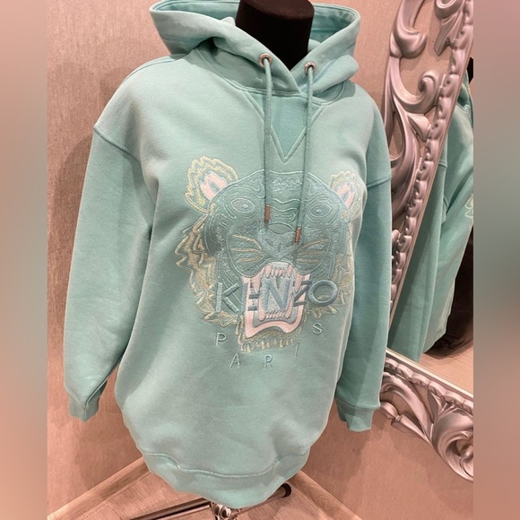 Kenzo Sweaters - Kenzo embroidered tiger hoodie, woman’s size S